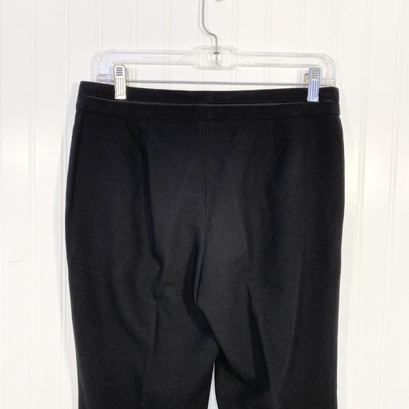 AXCESS by LIZ CLAIBORNE Black Trousers Puddle Pants 4 - Picture 5 of 12